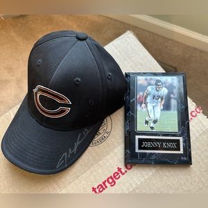 Signed Chicago Bears Dark Navy / Black hat